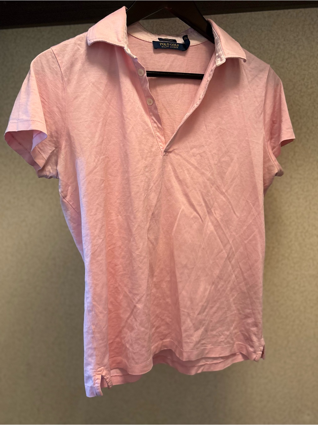 Ralph Lauren Polo Golf Pink Tailored-Fit Polo